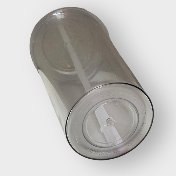 Prada Gift With Purchase Plastic Insulated Travel Drinking Tumbler - Picture 3 of 4